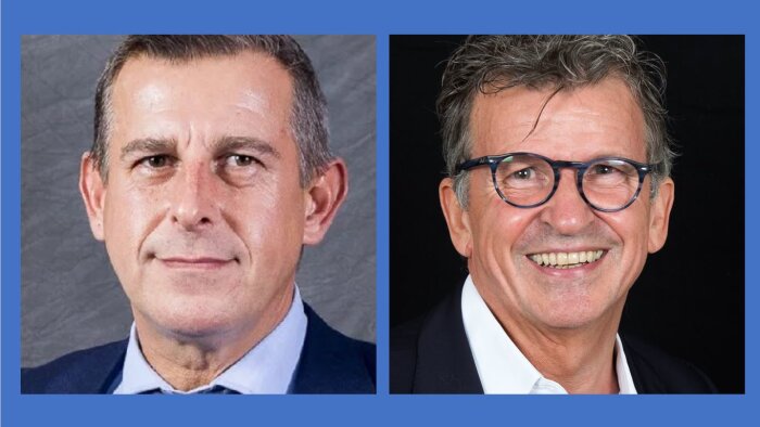Richard Caron et Bernard Gracia. - © D.R.