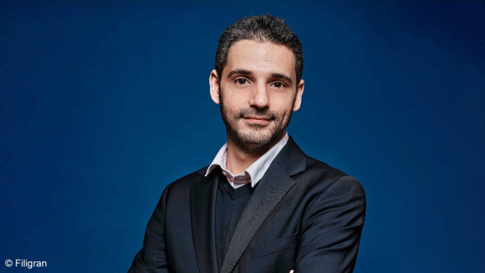 Samuel Hassine est CEO et co-fondateur de Filigran. - © Filigran