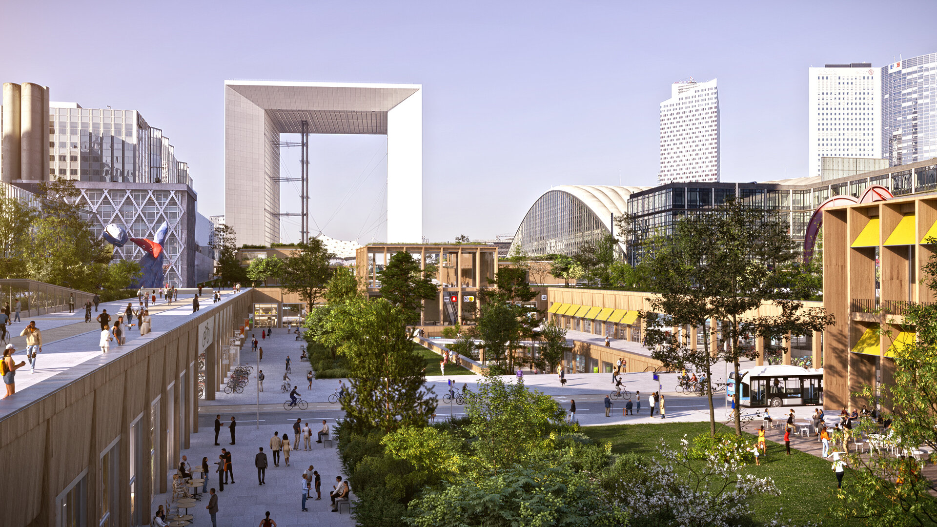 Le Forum conçu par Syvil - © Syvil architectures - myluckypixel