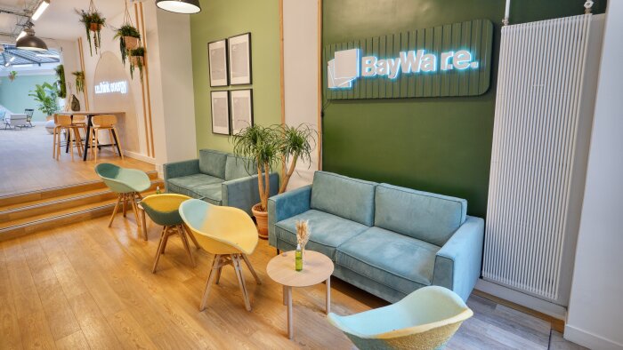 Avec ses partenaires et son studio d’architecture intégré, Bluedigo a accompagné BayWa r.e. de A à Z - © Frederic Robet