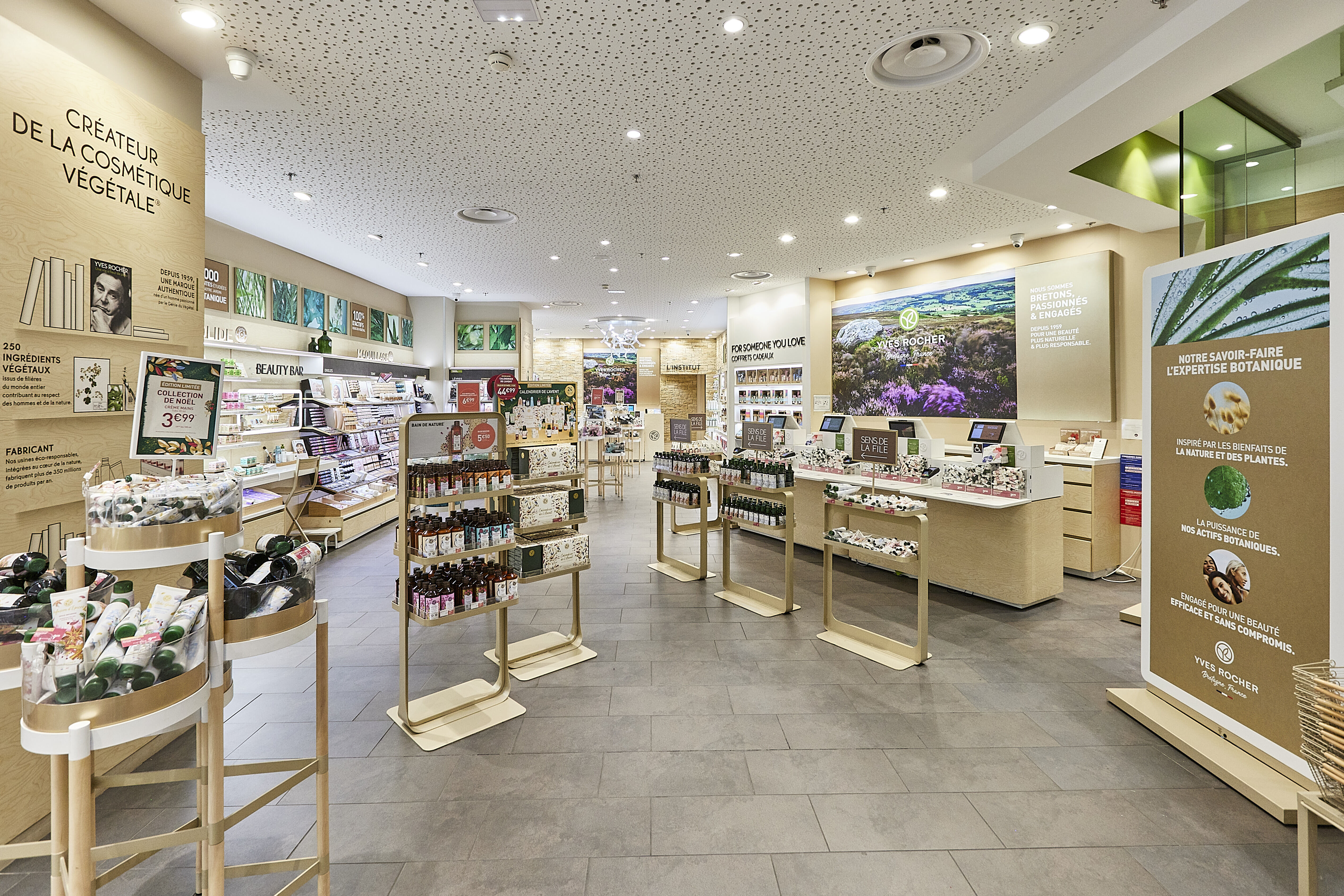 Le nouveau concept d’Yves Rocher. - © D.R.