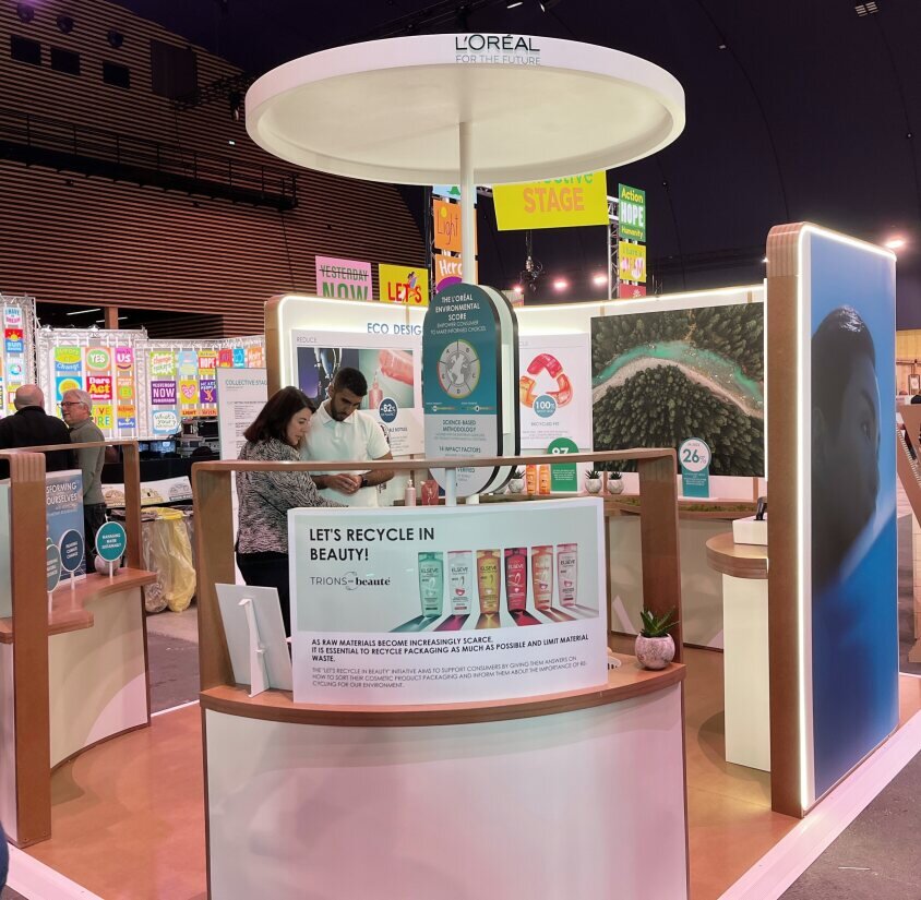 L’Oréal montre ses engagements en matière de développement durable sur le salon ChangeNOW  - © L’Oréal France