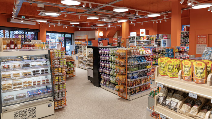 Une offre et une implantation façon hall gourmande pensées par moments de consommation. - © D.R.