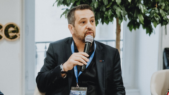 Xavier Gandiol a rejoint l’Université Paris Saclay en 2025 après 25 ans au ministère des Armées. - © MANUEL ABELLA