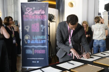 Before de la cérémonie de la Nuit de l&amp;#039;Immo 2023 - ©&amp;#160;Carole Desheulles