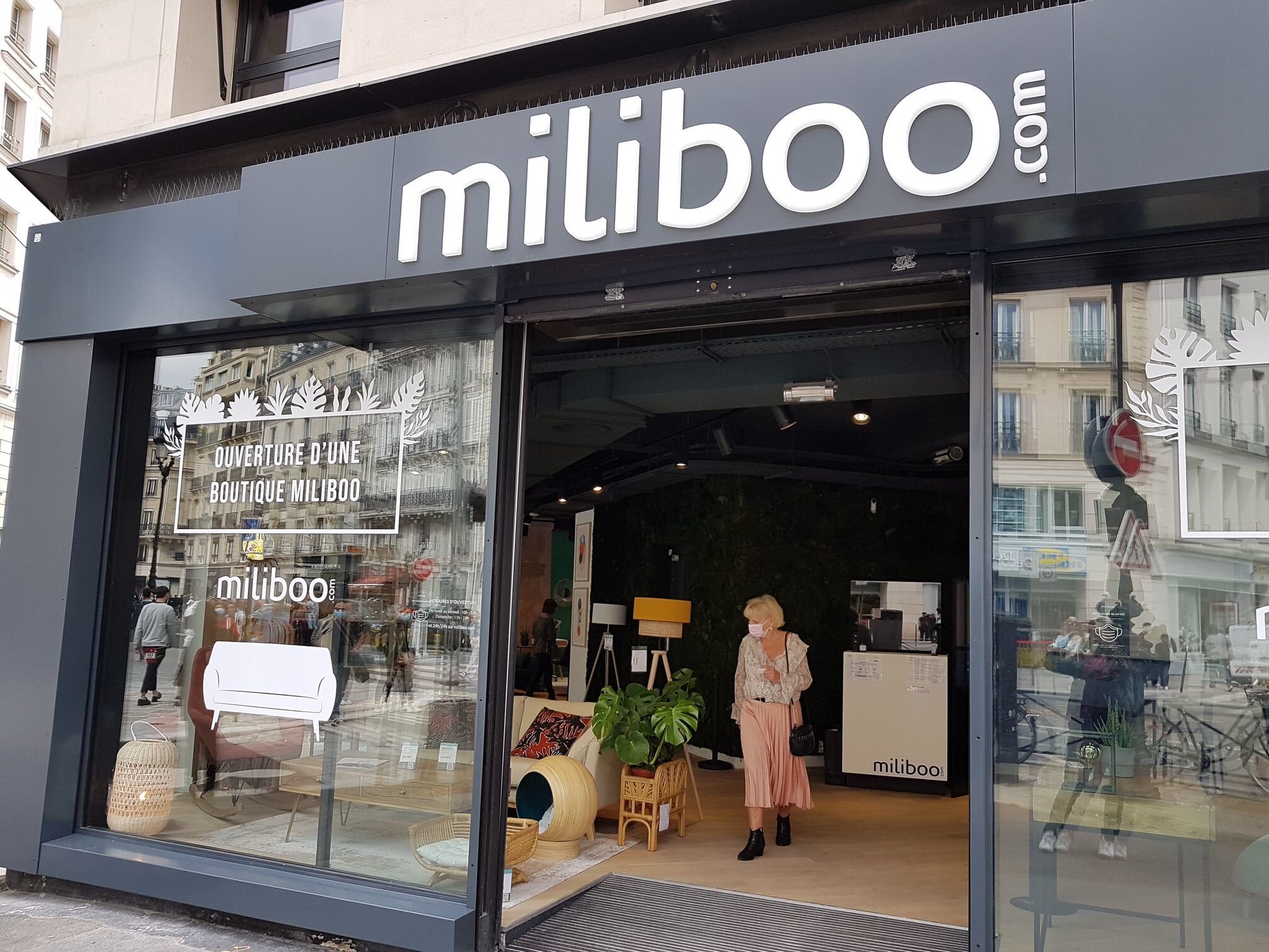Miliboo Rivoli a ouvert au 83 bis rue de Rivoli à Paris. - © CC / Républik Retail