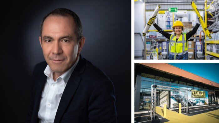 Franck Ougier, directeur général de l’Entrepôt du Bricolage. - © D.R.