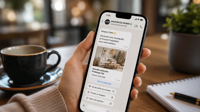 200 millions de messages RCS ont été envoyés en France en 2025 (+75 %). - © D.R.
