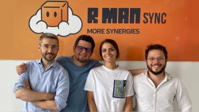 Renaud Delcoigne, Marc Malmaison, Orlane Voisin et Antoine Morlace. - © D.R.