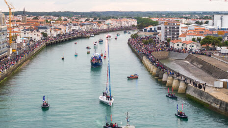 Remontée du chenal des Sables-d&amp;#039;Olonne - ©&amp;#160;Fred Olivier / Nefsea / Alea