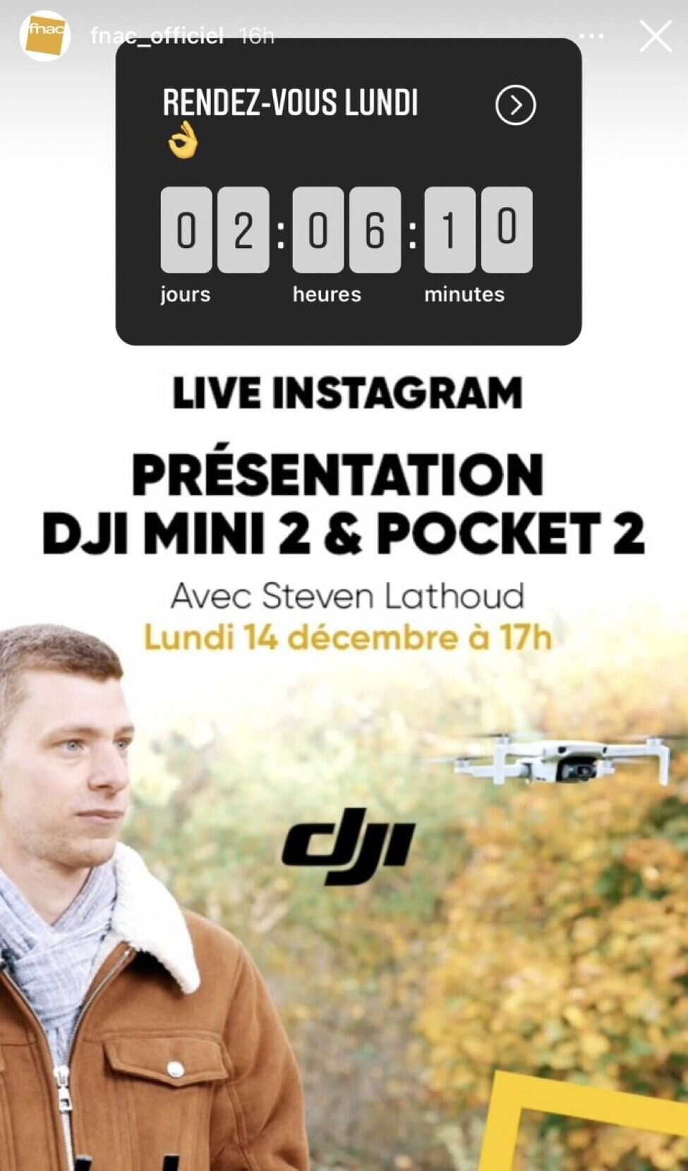Exemple de communication sur une opération de live streaming - © D.R.
