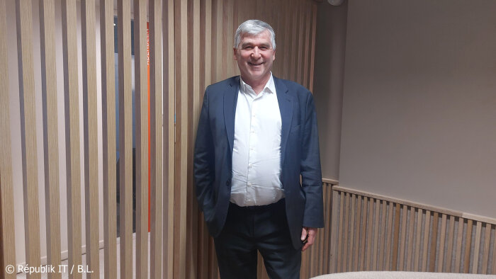 Hugues de Maussion est CIO de Geopost. - © Républik IT / B.L.