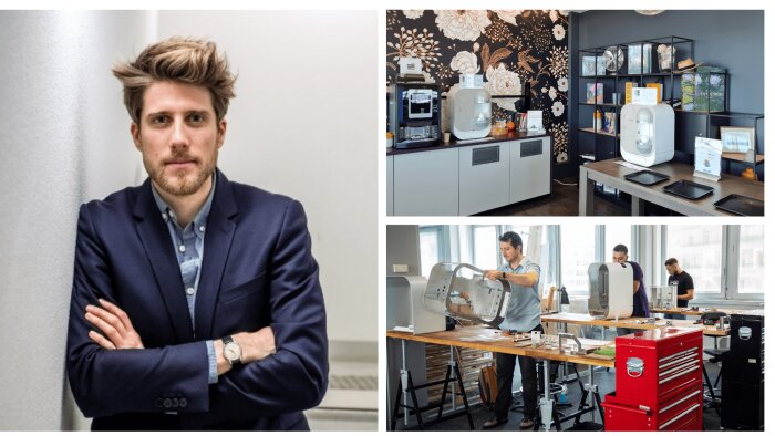 Avec son système de nettoyage de tasses mobilisant la vapeur d’eau, auum a un impact RSE tangible. - © D.R.