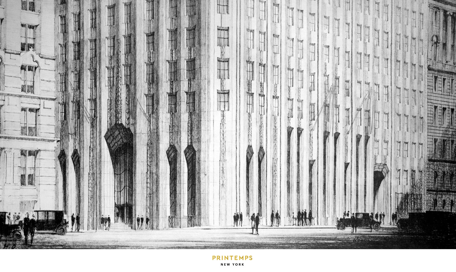 Le bâtiment One Wall Street en 1931. - © Le Printemps