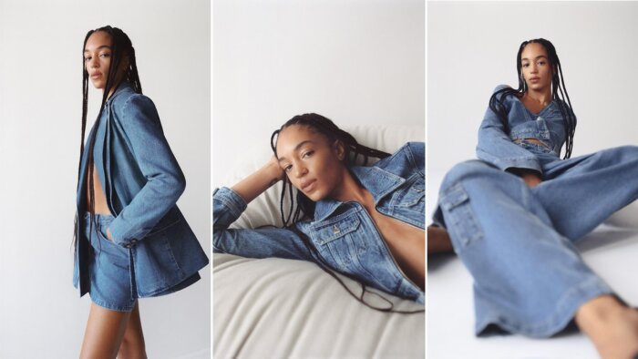 C’est le modèle américain Indira Scott qui a été choisi pour promouvoir cette collection capsule. - © Mango
