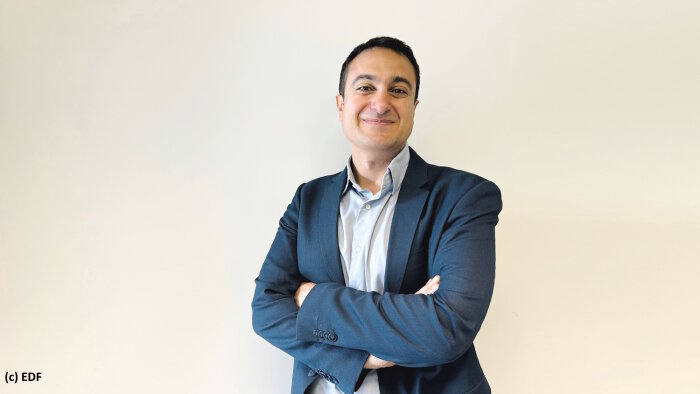 Joseph Mikael est Responsable du projet Informatique et Technologies Quantiques du groupe EDF.  - © EDF