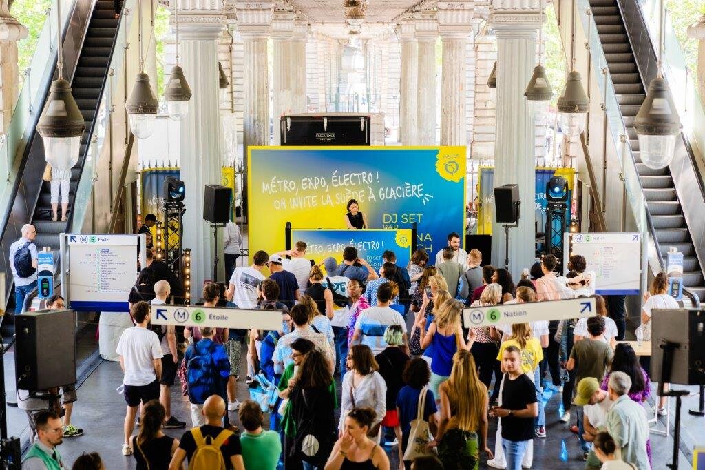 Les stations du réseau sont le théâtre d’opérations événementielles organisées par la RATP - © RATP