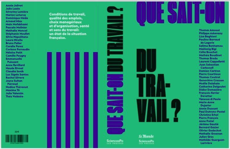 Que sait-on du travail ? (Presses de Sciences Po), 22 € - © D.R.