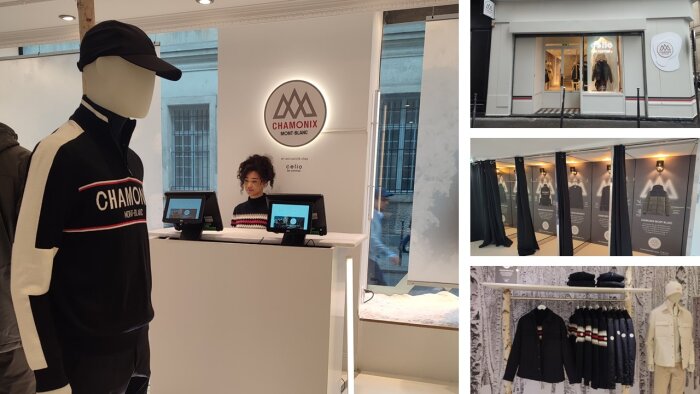 Le pop-up store Chamonix est ouvert pour un mois au 20 rue des Francs Bourgeois à Paris. - © Républik Retail / CC