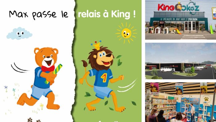 Parmi les projets marquants de 2022, King Jouet bascule les 92 Maxi Toys sous enseigne King Jouet. - © D.R.