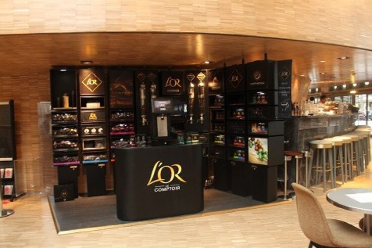 La boutique Café l’Or à Paris offre une expérience du café enrichie aux clients de la marque. - © D.R.