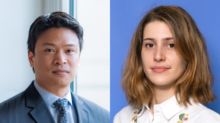 De gauche à droite : Ulrich Tan et Diane Gelberg. - © DINUM / ANCT