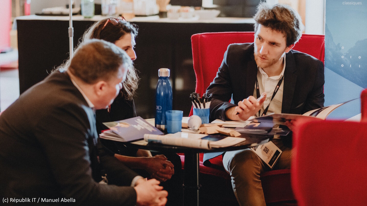 Les rendez-vous one-to-one, un atout du Disruptiv’Summit. - © Républik IT / Manuel Abella