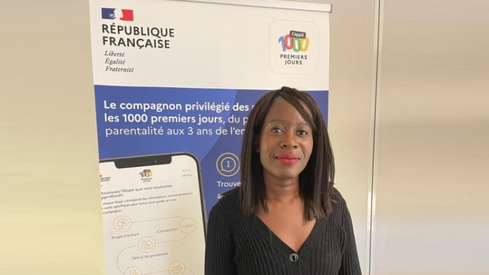 Love Andrieu est intrapreneuse de la start-up d’État « 1000 premiers jours ». - © Ministère des Solidarités