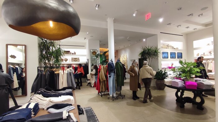 Banana Republic a repensé son concept sous forme d’appartement. - © Républik Retail / C.Chenevoy