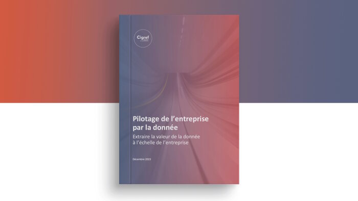 « Pilotage de l’entreprise par la donnée » est publié par le Cigref.  - © Cigref