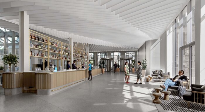 The Island, le siège du groupe Pernod Ricard, réuni 900 salariés. - © Saguez &amp; Partners