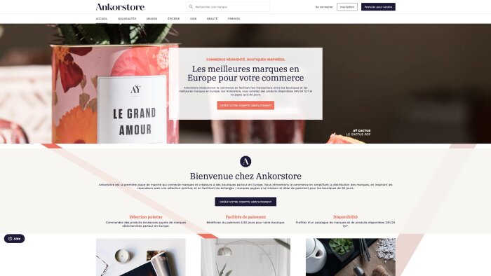 Retail Tech : Ankorstore valorisée 1,75 milliard d’euros avec sa dernière levée de fonds