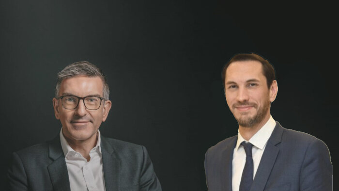 De gauche à droite : Olivier Nautet et Jean-Philippe Famin. - © D.R.