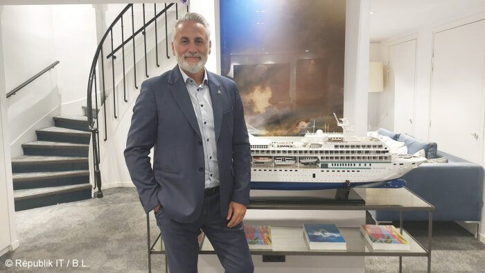 Jérôme Quinten est Directeur Cybersécurité des Systèmes d’Information de Ponant Explorations Group. - © Républik IT / B.L.