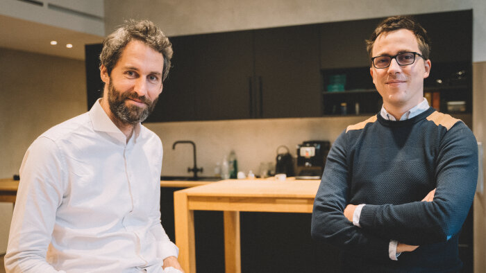 Louis Chatriot et Guillaume Desloges ont fondé Alma en 2017. - © Alma