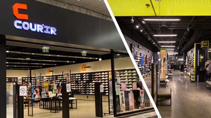 L’enseigne Courir appartient désormais au distributeur britannique JD Sports. - © D.R.