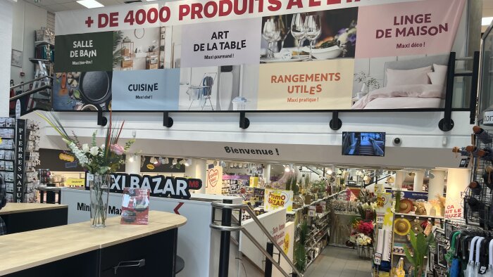 La bataille des discounters s’intensifie à Paris avec les ambitions de Maxi Bazar. - © D.R.