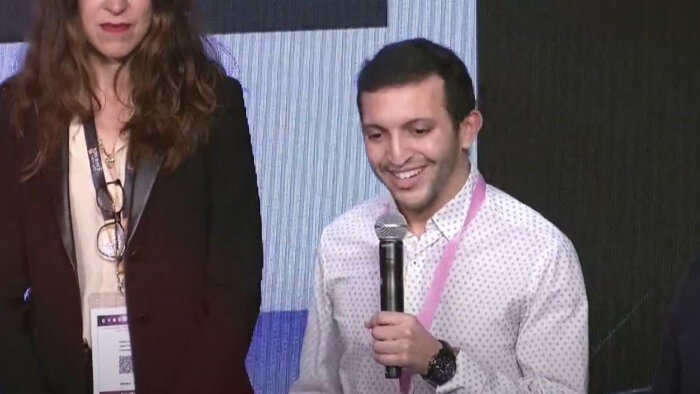 Abdel-Hakim Mahir a représenté Allianz France à la Cyber Night 2022. - © Républik IT