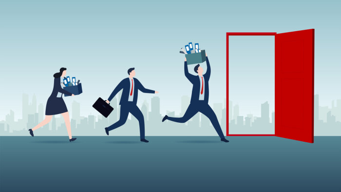 Quelles sont les motivations derrière la Grande Démission ?  - © Getty Images/iStockphoto