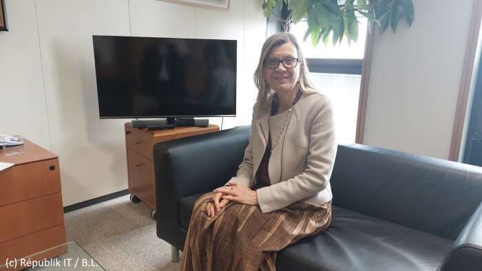 Armelle Degenève est directrice de l’AIFE (Agence pour l’Informatique Financière de l’État) - © Républik IT / B.L.