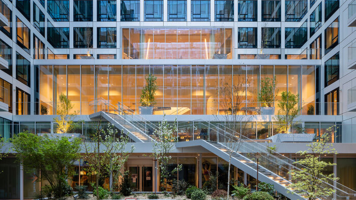 A l’image de l’immeuble Carré Michelet à La Défense, Gecina mise sur des actifs très centraux. - © Gecina