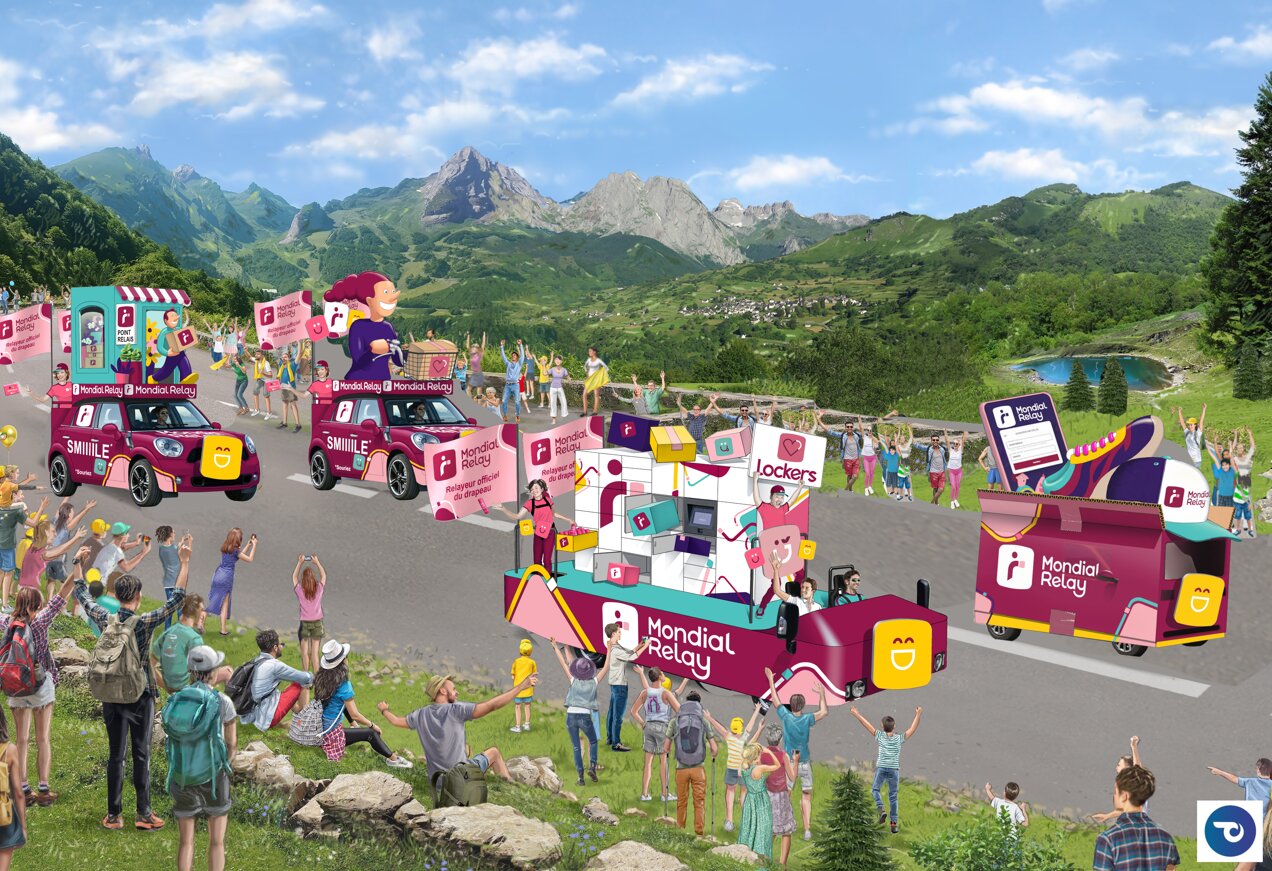 La caravane Mondial Relay - © Panenka