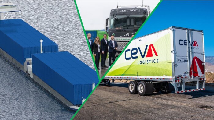 En bref : Les barges vertes de Rhenus Logistics, les camions électriques de Ceva Logistics…