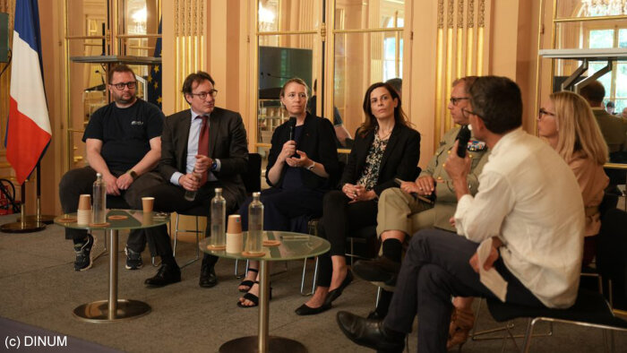 Le 13 juin 2025, La table ronde « résilience numérique » a réuni DINUM, Cigref et Numeum. - © DINUM