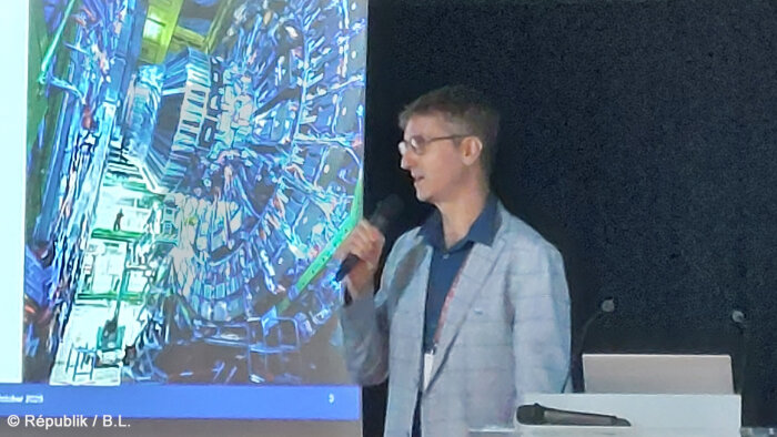 Antoine Ansel est responsable PLM du CERN. - © Républik IT / B.L.