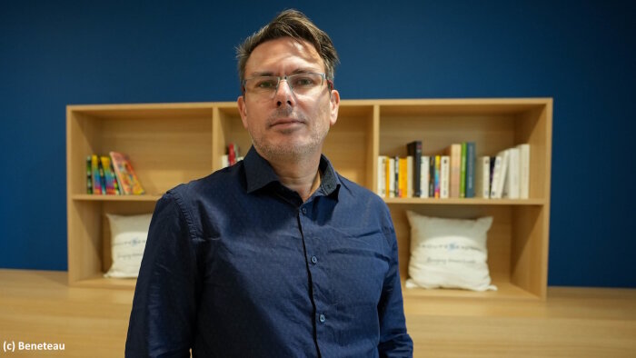 Ronan Penlaé est le Responsable Data et CRM du groupe Beneteau.  - © Beneteau