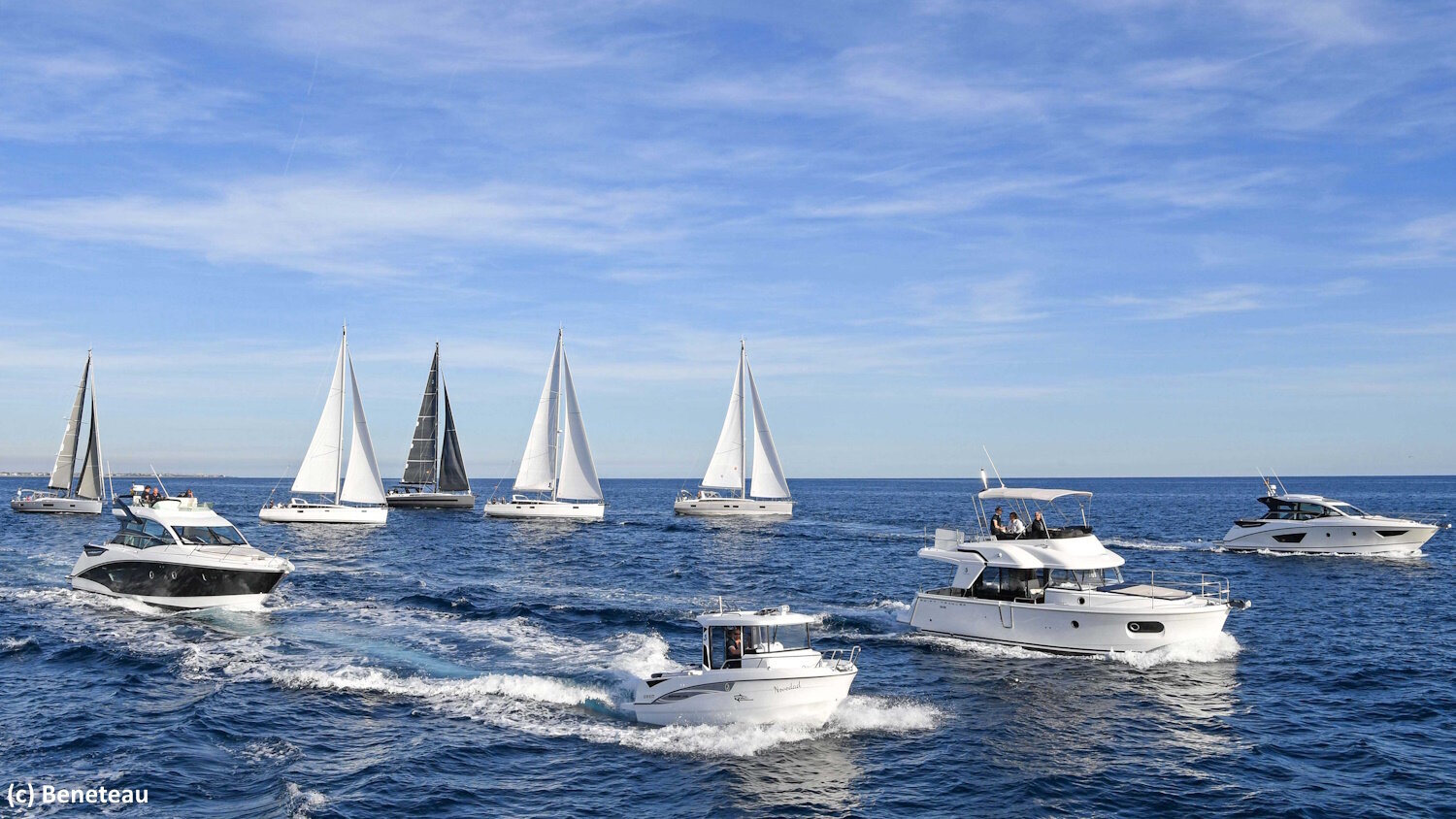Beneteau couvre l’ensemble des segments des bateaux de loisir. - © Beneteau / Virginie Pelagalli