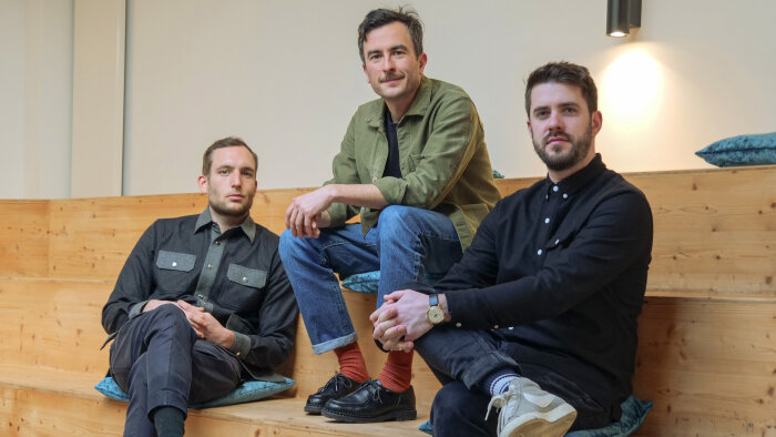 Etienne Lamotte, Guillaume Pommier et Raphael Verdolia ont rejoint Double 2 - © Double 2