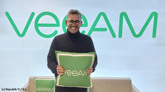 Thierry Lottin est DG France et Afrique Francophone de Veeam. - © Républik IT / B.L.