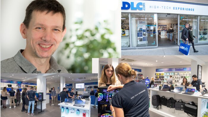 LDLC a généré 266,9 millions d’euros à fin septembre 2023 en hausse de 5,1 %. - © D.R.